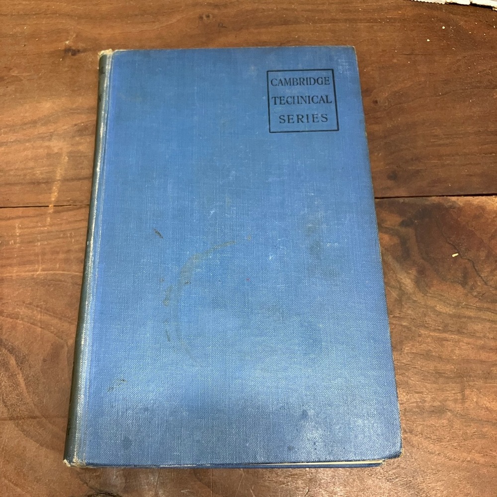 Architectural Building Construction Jaggard Drury 1928 Third Ed Cambridge Tech